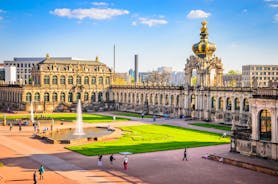 Berlin cityscape with Berlin cathedral and Television tower, Germany.