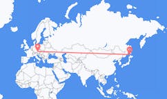 Flyreiser fra Wakkanai, Japan til Linz, Østerrike