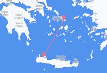 Flyreiser fra Khania, Hellas til Mykonos, Hellas