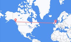 Flyrejser fra Ketchikan, USA til Nottingham, England