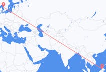 Flights from Kota Kinabalu to Gothenburg