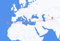 Lennot Samarkandista, Uzbekistan Porto Santoon, Portugali
