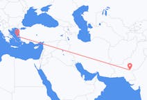 出发地 巴基斯坦蘇庫爾目的地 希腊希俄斯的航班
