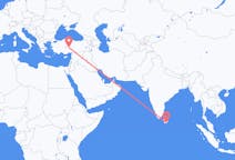 Flug frá Hambantota, Srí Lanka til Nevşehir, Tyrklandi