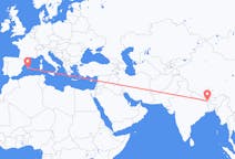 Flyreiser fra Bhadrapur, Mechi, til Palma