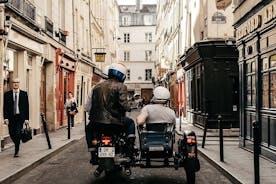 Paris Private Vintage Hálfdagsferð á hliðarvagni mótorhjóli