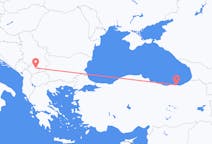 Lennot Pristinasta Trabzoniin