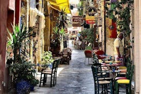 Chania: vieille ville, marché public, colline du prophète Elias, Agia Triada