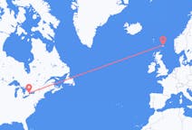 Flights from Toronto to Lerwick
