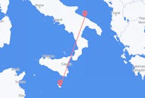 Flyreiser fra Bari, til Malta