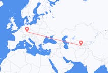 Flyrejser fra Samarkand til Nürnberg