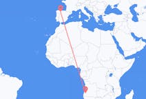 Flyreiser fra Lubango, Angola til Leon, Spania
