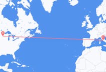 Flyrejser fra Minneapolis til Rom