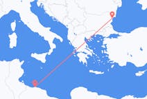 Flyreiser fra Tripoli, til Varna