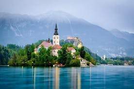 Koko päivän yksityinen kiertoajelu Bled- ja Bohinj-järville