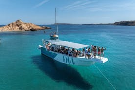 Boat trip through the coves of northern Menorca from Fornells