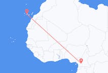 Flyrejser fra Yaoundé til Tenerife