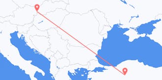 スロバキアからトルコへのフライト