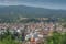 Photo of aerial view of Batak town in Pazardzhik Province, southern Bulgaria,