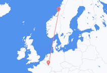 Voli da Lussemburgo, Lussemburgo to Namsos, Norvegia
