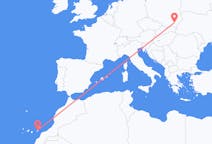 Flyreiser fra Rzeszow, Polen til Ajuy, Spania