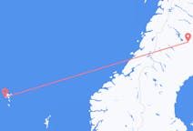 Flights from Arvidsjaur to Sørvágur