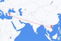Lennot alkaen Hue, Vietnam Antalyaan, Turkki