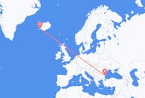 Flyreiser fra Reykjavík, til Varna