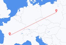 Voli da Varsavia, Polonia a Limoges, Francia