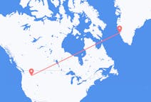 Lennot Lewistonista, Yhdysvallat Nuukille, Grönlanti