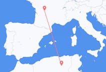 Flyrejser fra Biskra, Algeriet til Limoges, Frankrig