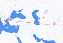 Flyg från Mazar-e Sharif, Afghanistan till Canakkale, Turkiet