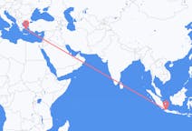 Flyrejser fra Jakarta til Mykonos