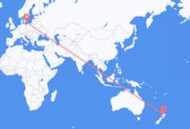 Flyrejser fra Taupo, New Zealand til Bornholm, Danmark
