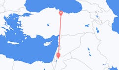 Flyreiser fra Amman, Jordan til Tokat, Tyrkia