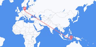 Flyreiser fra Øst-Timor til Tyskland