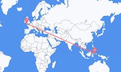 Flyreiser fra Manado, Indonesia til Newquay, England