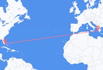 Flyreiser fra Miami, til Zakynthos Island
