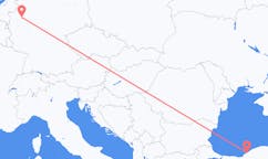 Flyrejser fra Zonguldak til Dortmund