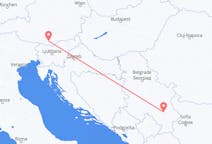 Flights from Klagenfurt to City of Niš