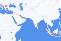 Flyreiser fra Surabaya, til Thessaloniki