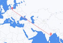Flyrejser fra Visakhapatnam, Indien til Stettin, Polen