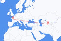 Flyrejser fra Bukhara, Usbekistan til Poitiers, Frankrig