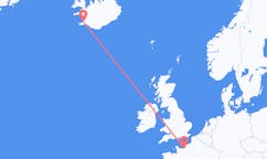 出发地 法国多维尔目的地 冰岛雷克雅未克的航班