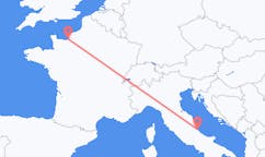 Рейсы из Довиля, Франция в Пескару, Италия