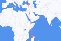 出发地 马达加斯加马哈赞加目的地 土耳其埃尔津詹的航班