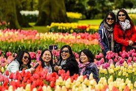 Lippu Keukenhof: Sisäänpääsy + edestakainen bussikuljetus Amsterdamista