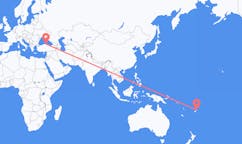 Flyreiser fra Labasa, Fiji til Sinop, Tyrkia, Tyrkia