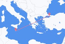 Flyrejser fra Istanbul til Malta