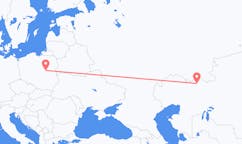 Flyreiser fra Aktobe, til Warszawa